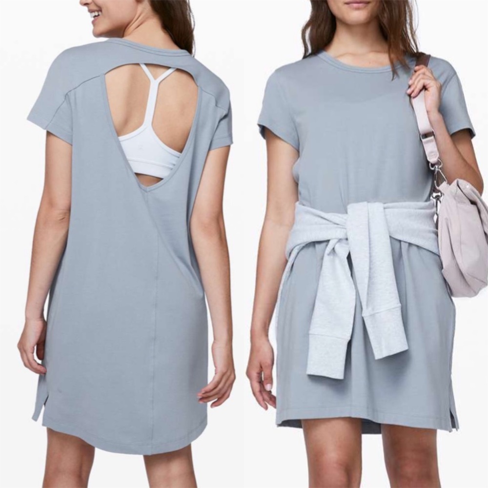 NWT Lululemon Day Tripper Dress - Chambray